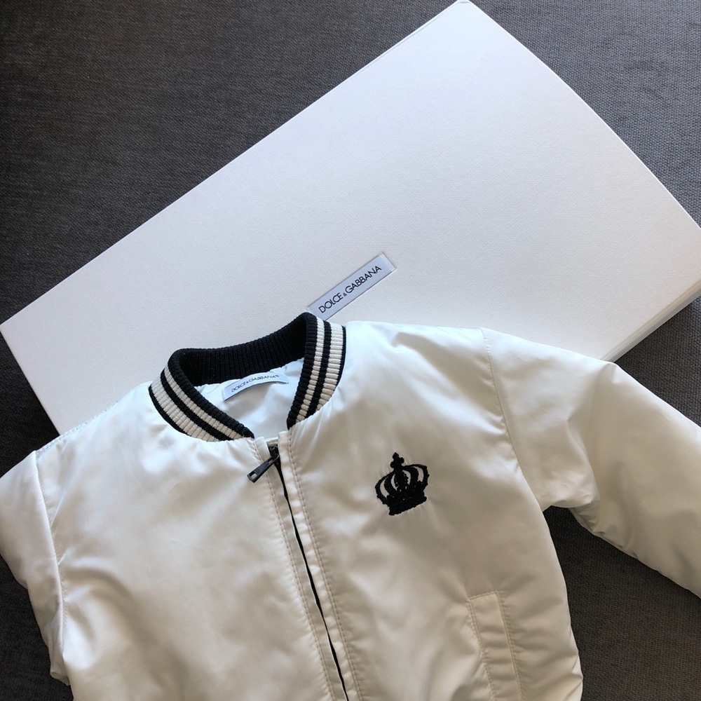 Dolce & Gabbana baby’s bomber jacket (9-12mo)
